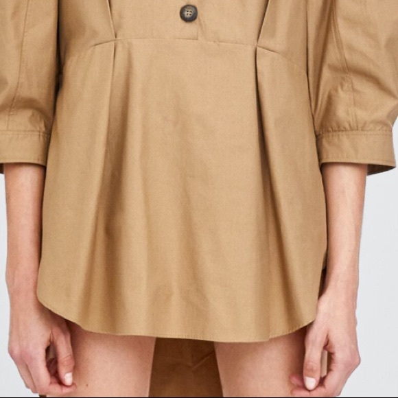 Zara Asymmetric shirt dress - Picture 3 of 3